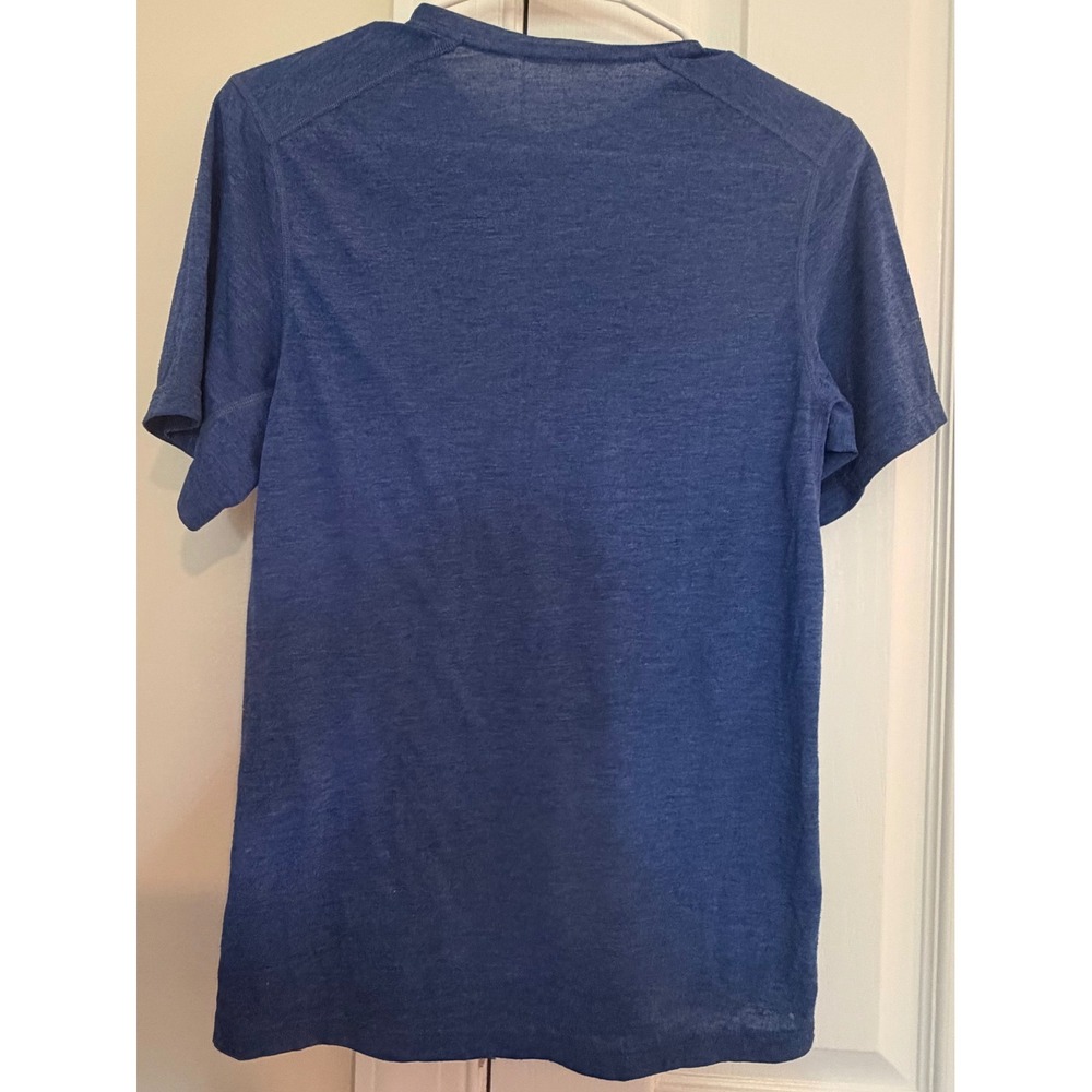 Patagonia Capilene Cool Daily Shirt Womens Blue Heather Short Sleeve  SP18 small - Picture 2 of 7